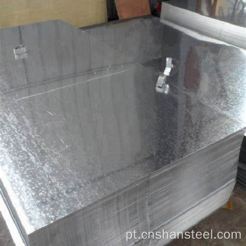 ASTM Q195 Q235B FOLHA DE AÇO GALVANIZADO